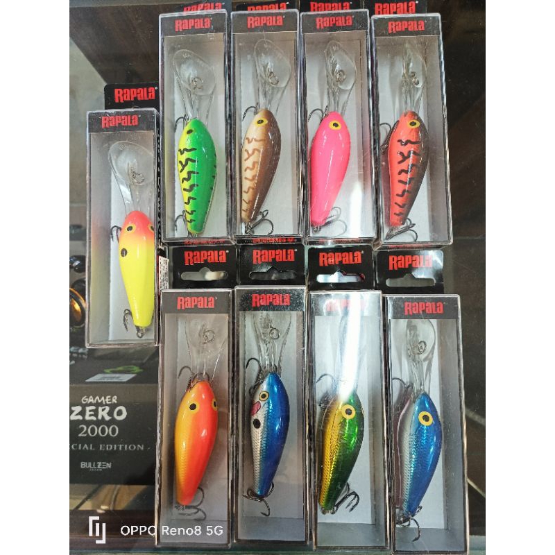 RAPALA DOWN DEEP RATTLIN FAT RAP | Shopee Malaysia