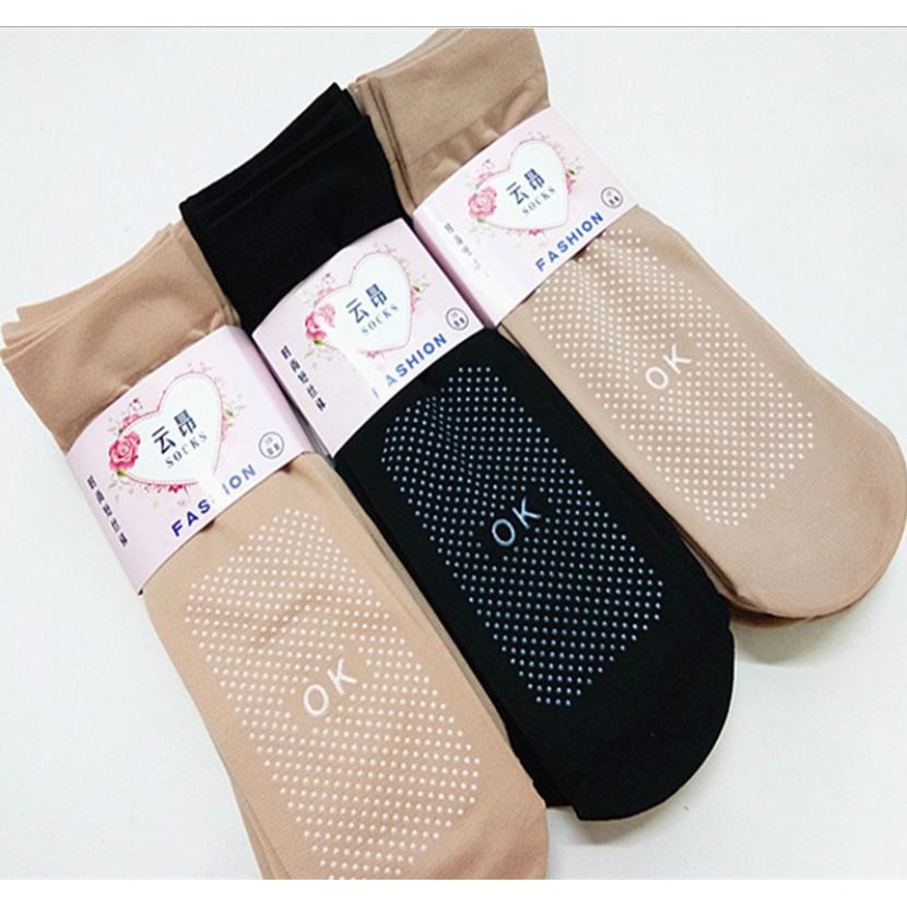 Ready Stock 1 Pair Muslimah Stokin 100% Brand New Anti Slip Women ...