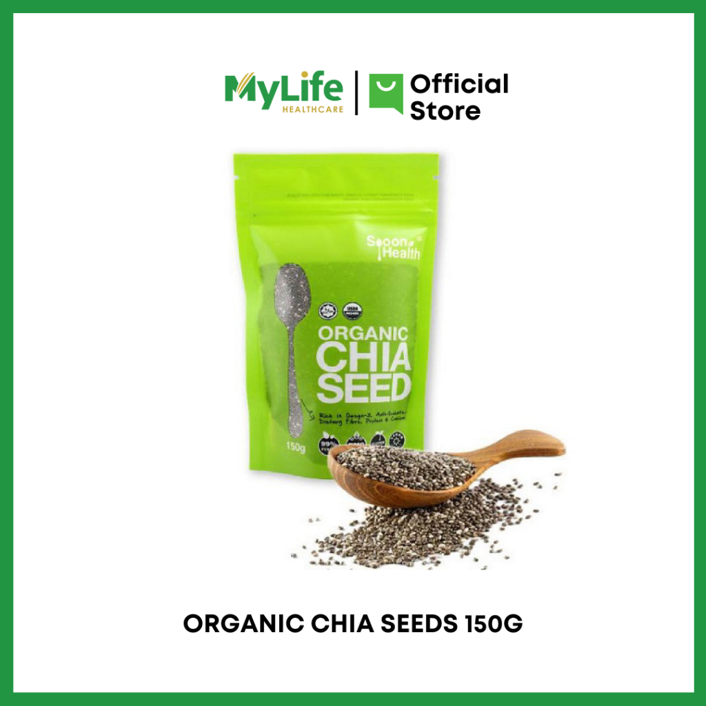 Organic Superfood Chia Seeds 150g Shopee Malaysia 