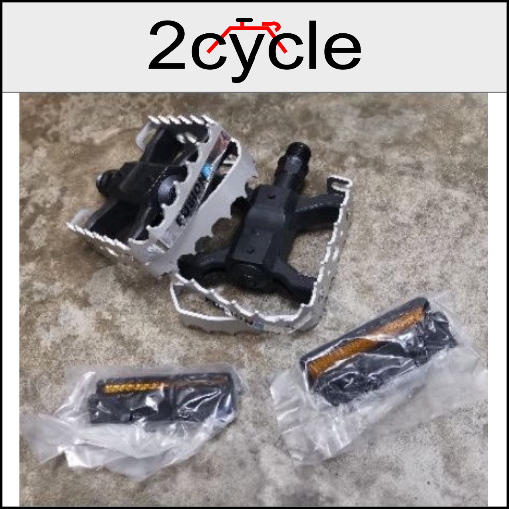 FUSION 9/16" ALLOY DUAL CAGE BEAR CLAW BMX PEDALS (TAIWAN) Shopee Malaysia