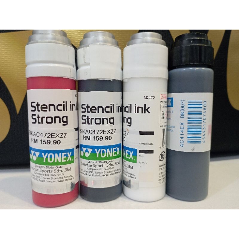 [ORIGINAL 100] YONEX STENCIL INK JAPAN AC472 Shopee Malaysia