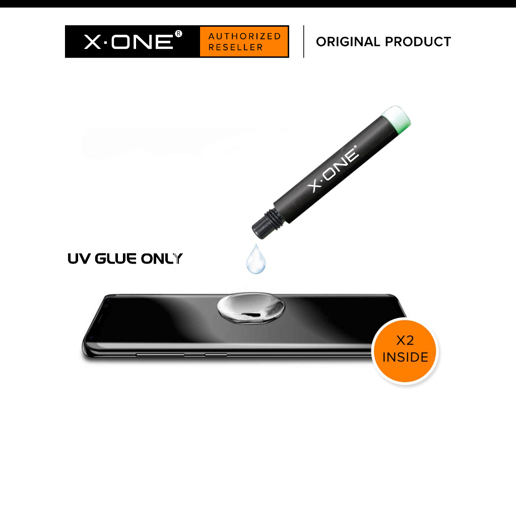 X.One Premium UV Glue Liquid Gel Adhesive Glue ( For UV Glue Tempered