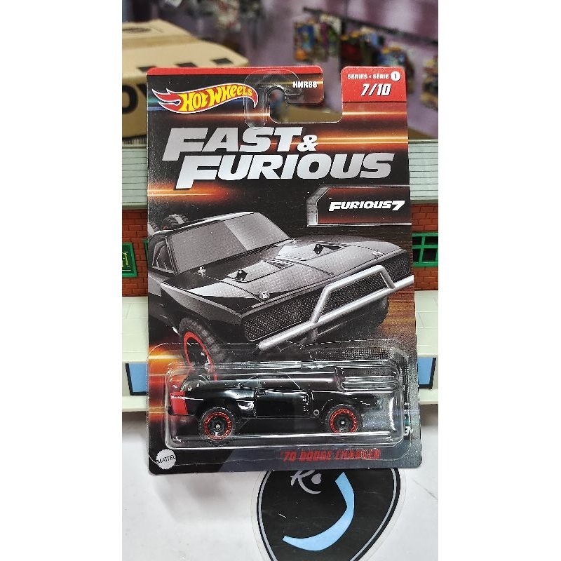 HOT WHEELS 70 DODGE CHARGER FAST AND FURIOUS FURIOUS7 EXCLUSIVE SERIES ...