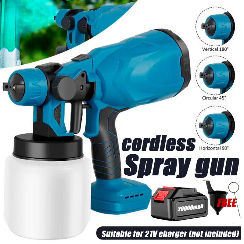 Cordless Electric Spray Gun Woodworking Paint Sprayer Gun paint sprayer