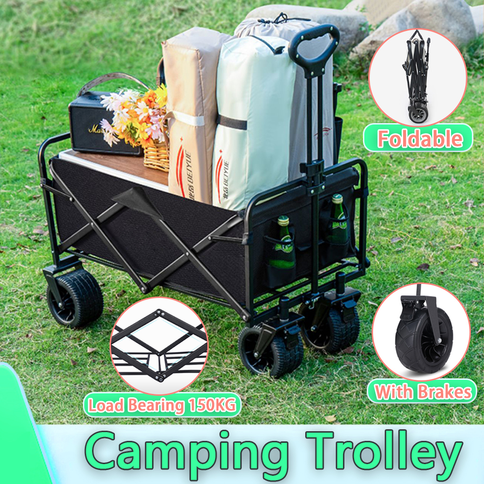 BBQ Grill Rack Foldable Outdoor Camping Picnic Barbecue Stove Stand