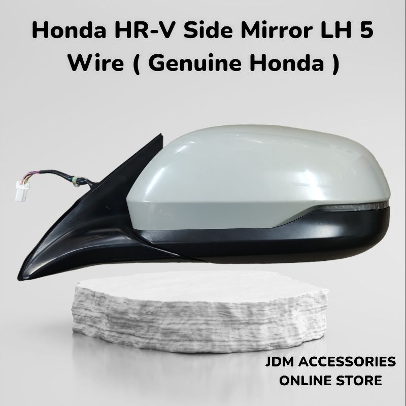 Honda HRV Side Mirror LH 5 Wire Auto Fold with Signal Lamp Original
