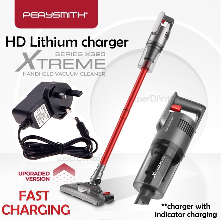 Vacuum Charger PerySmith Cordless Vacuum Cleaner Xtreme Series XS20