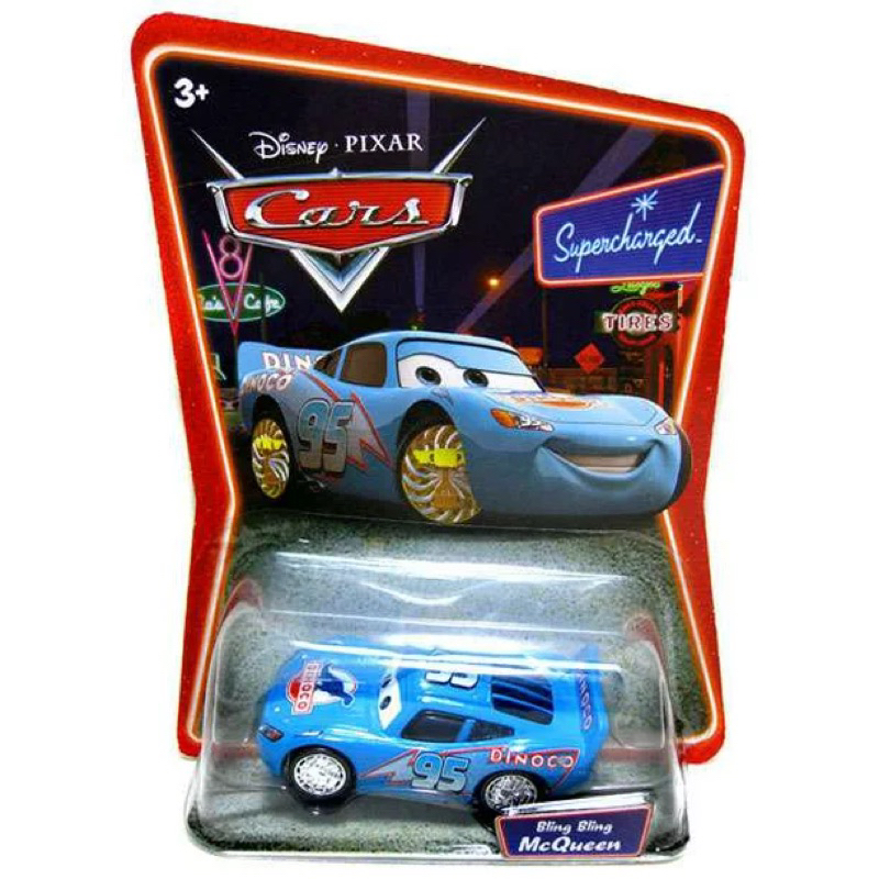 [Ready Stock] Disney Pixar Cars Mattel Supercharged Bling Bling Dinoco ...