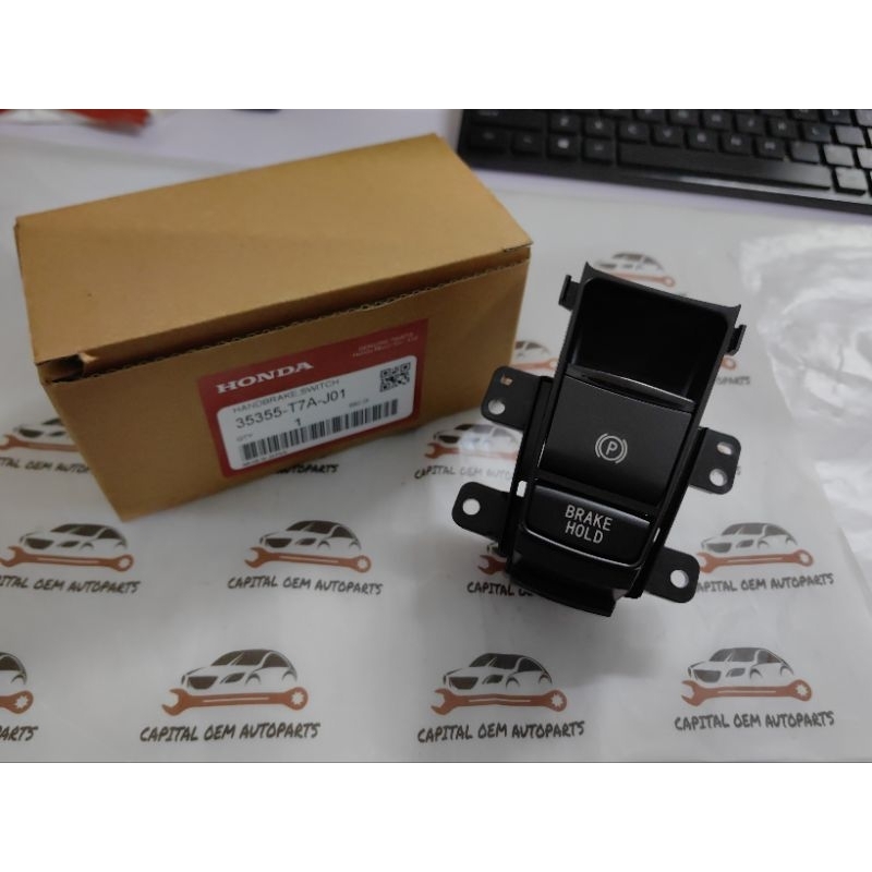 35355T7AJ01 GENUINE HONDA HRV AUTO HANDBRAKE BUTTON GEAR POSITION