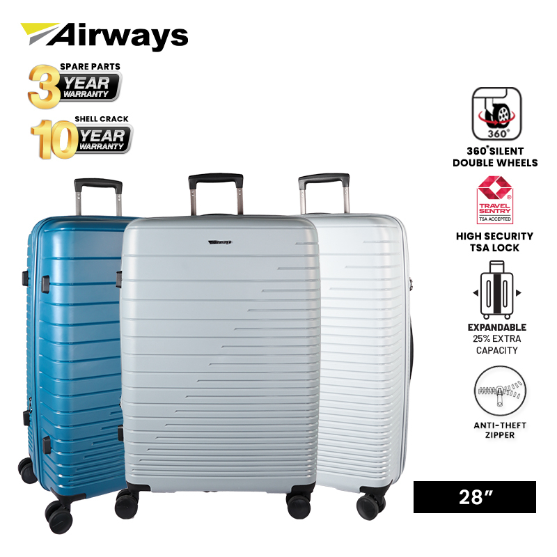 Airways Linear 2.0 28 Hard Case Expandable 8 Wheels Spinner Luggage ATH23901