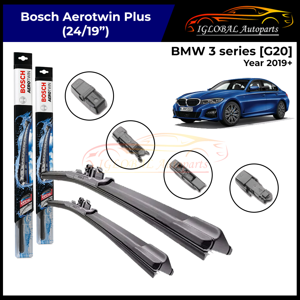 BMW 3 Series [G20] Year 2019+ Windshield Wiper BOSCH Aerotwin Plus (24/ ...