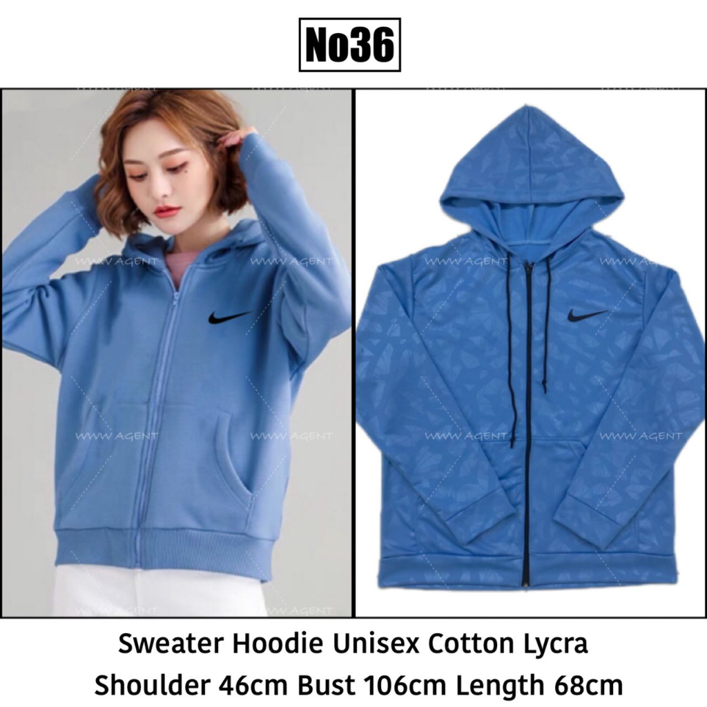 Casual Sweater Hoodie Zip Cotton Cotton Licin Cotton Lycra Unisex