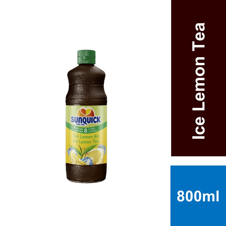 Sunquick Ice Lemon Tea Jumbo (800ml) Shopee Malaysia