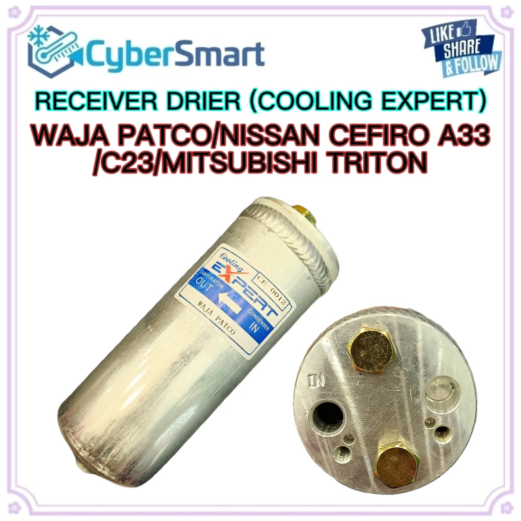 RECEIVER DRIER WAJA PATCO (COOLING EXPERT) | Shopee Malaysia