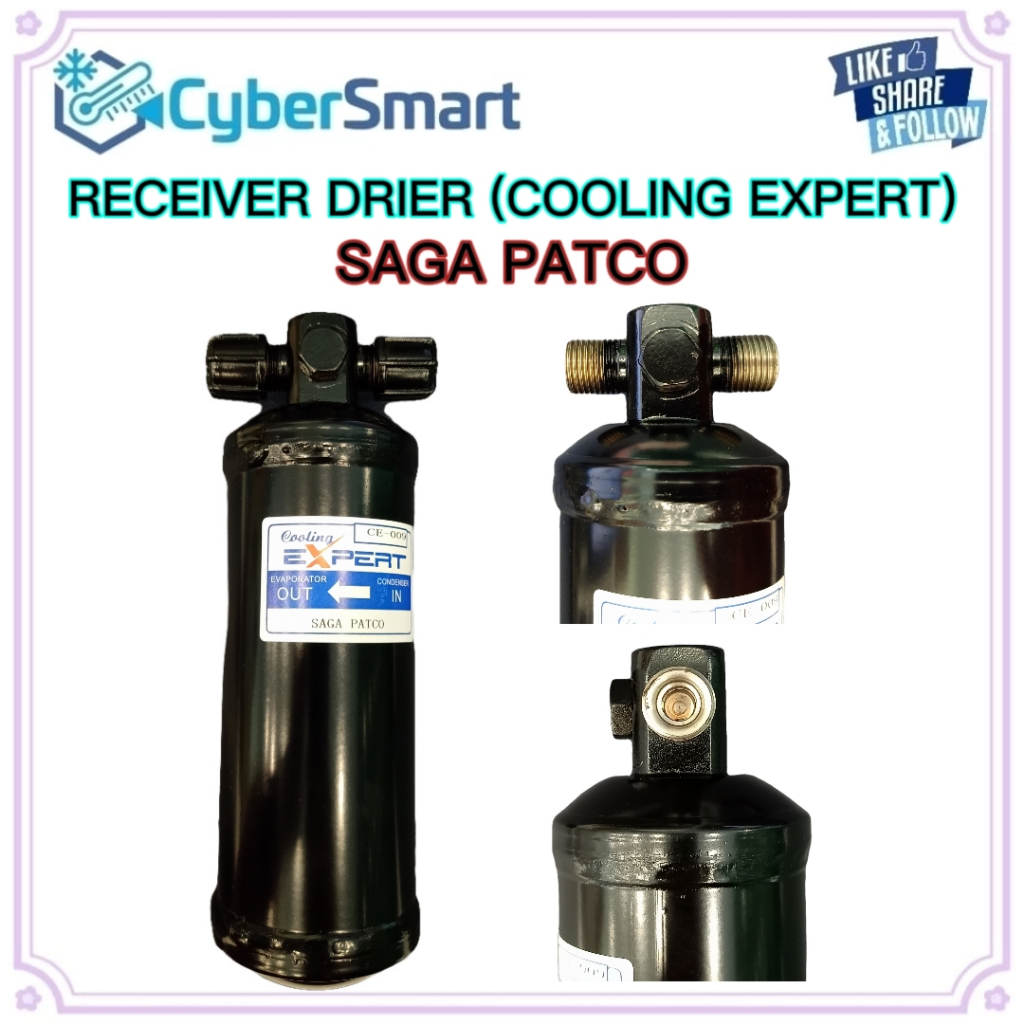 RECEIVER DRIER SAGA PATCO SYSTEM (COOLING EXPERT) | Shopee Malaysia