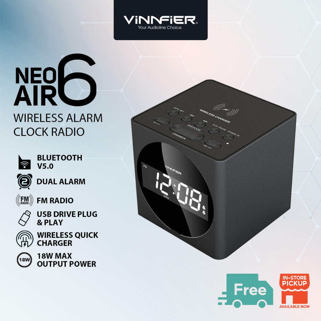 Vinnfier Neo Air 6 Wireless Charging Bluetooth Speaker Wireless