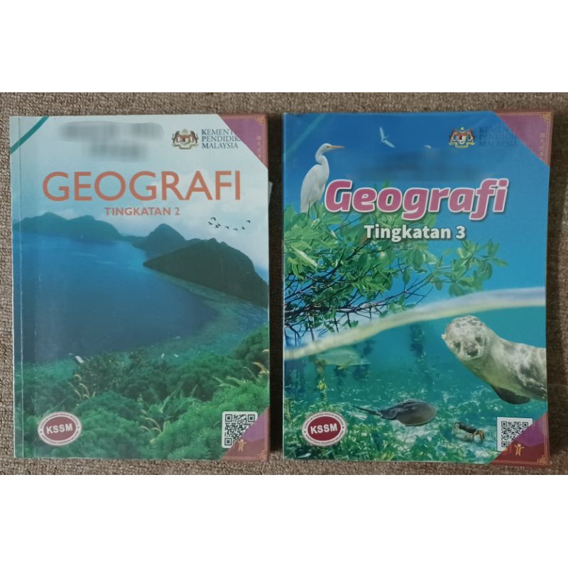 【旧书】KPM DBP Buku Teks KSSM Geografi | Shopee Malaysia