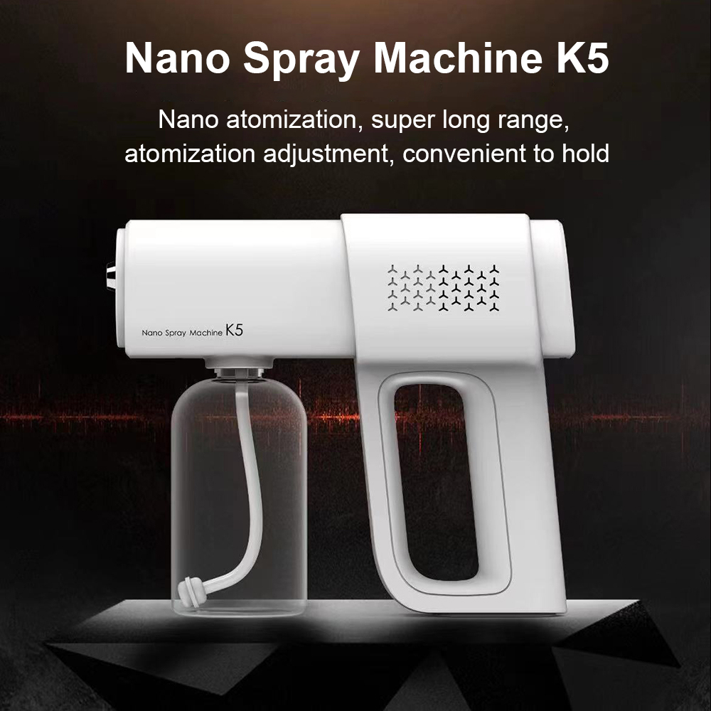 Nano Spray Machine K5 Alcohol Nano Electric Atomizer Spray Gun Nano Mist Gun Atomizer Sprayer
