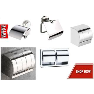 Stainless Steel 304 Toilet Paper Holder Concealed Tissue Holder Stand  Waterproof