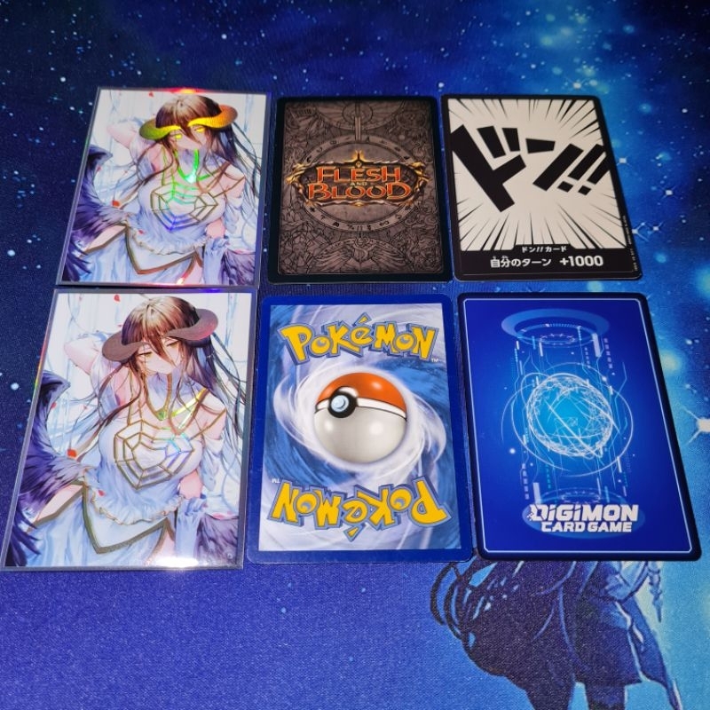 PTYGS] Ready Stock Anime Card Sleeve 67 mm x 92 mm (Foiled) - Overlord  Albedo | DTCG | Shopee Malaysia
