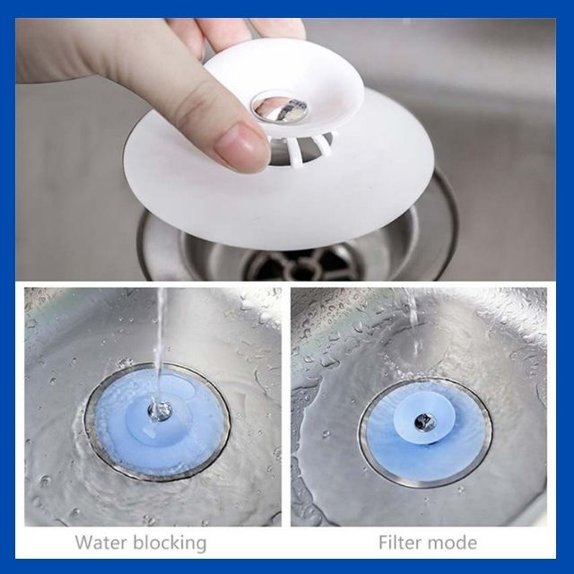 Malaysia Ready Stock Kitchen Bathroom Sink Plugs Drain Hair Strainer