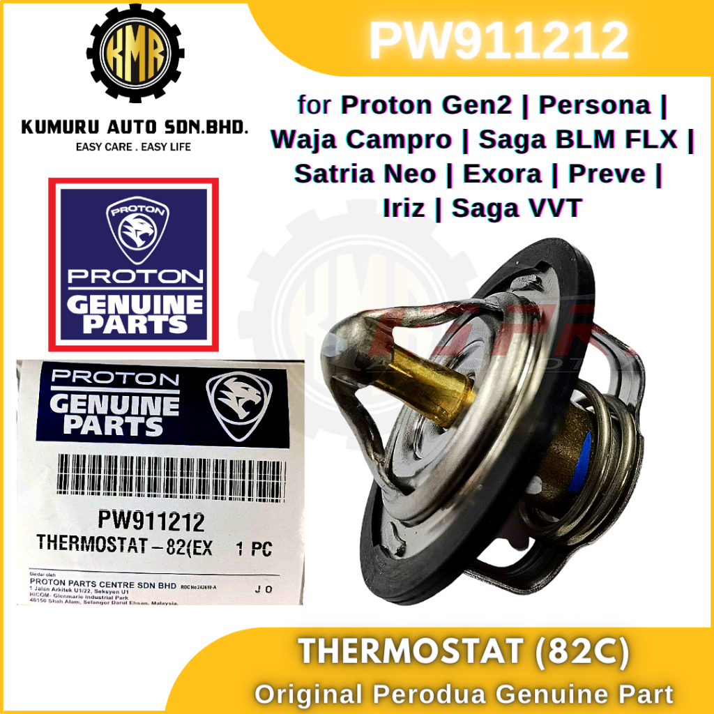 Pc Original Thermostat Proton Gen Persona Waja Campro Saga Blm Flx Vvt Satria Neo Exora