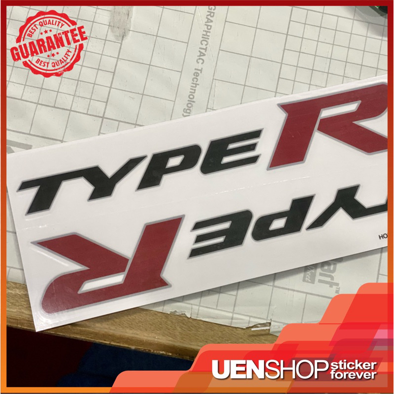 STICKER PINTU BELAKANG #TYPE R #CIVIC #FD2R #MUGENRR #TYPER #FK8 ...