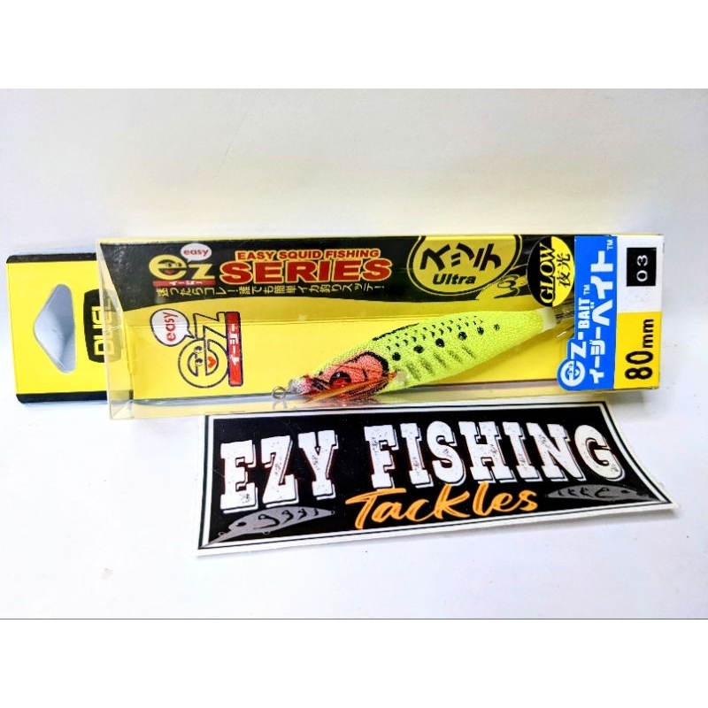 Leurre EZ-SLIM SQUID JIG Duel EZ Series 80 Mm Pour Pêche Au Calmar