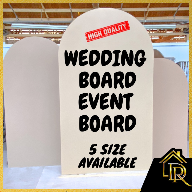 DR Event Board Wedding board With Stand Papan Kahwin 5kaki 6kaki Murah ...