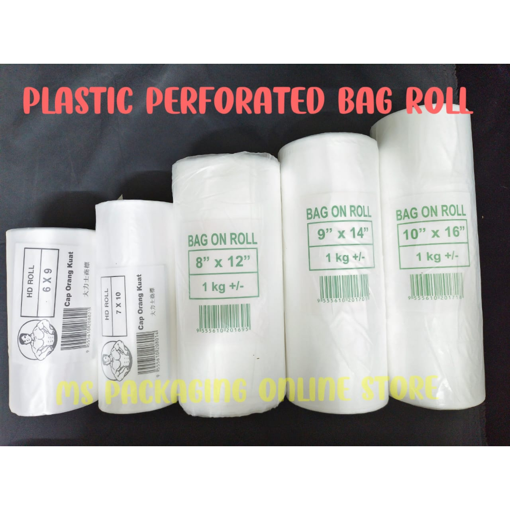 Food packaging plastic bag roll ( 500g 1kg ) Plastic Bag Roll