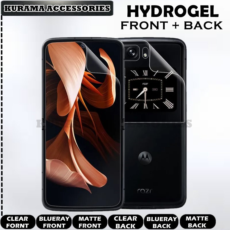 Hydrogel Front + Back Screen Protector Motorola Razr 40 Ultra / Razr 5G