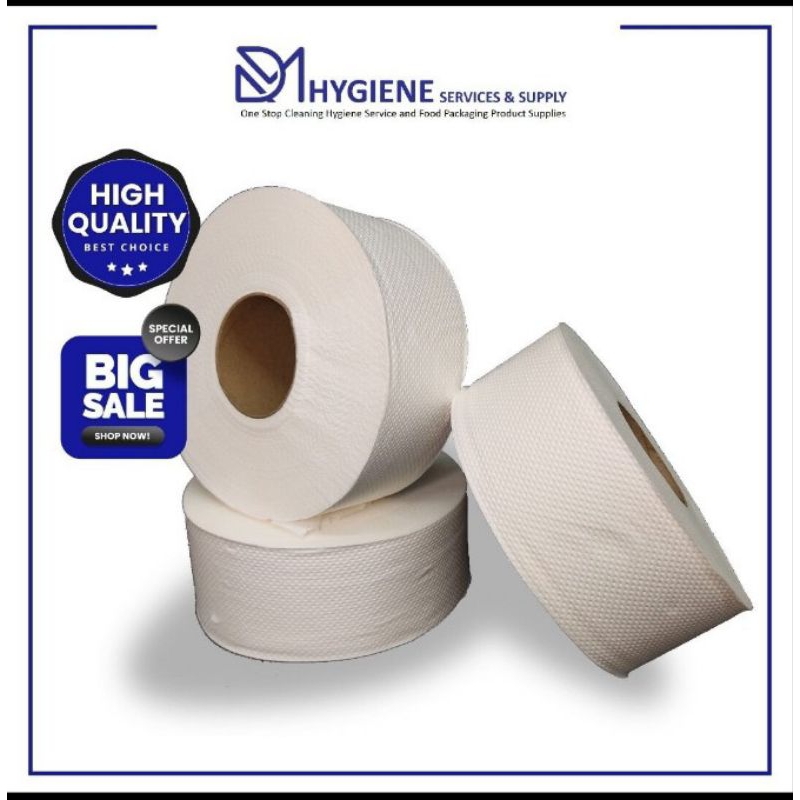 JUMBO ROLL TISSUE PAPER (5 ROLL) 130 METER Shopee Malaysia