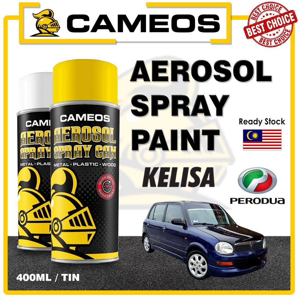 PERODUA KELISA Car Spray Paint Aerosol Paint Spray Paint Repair