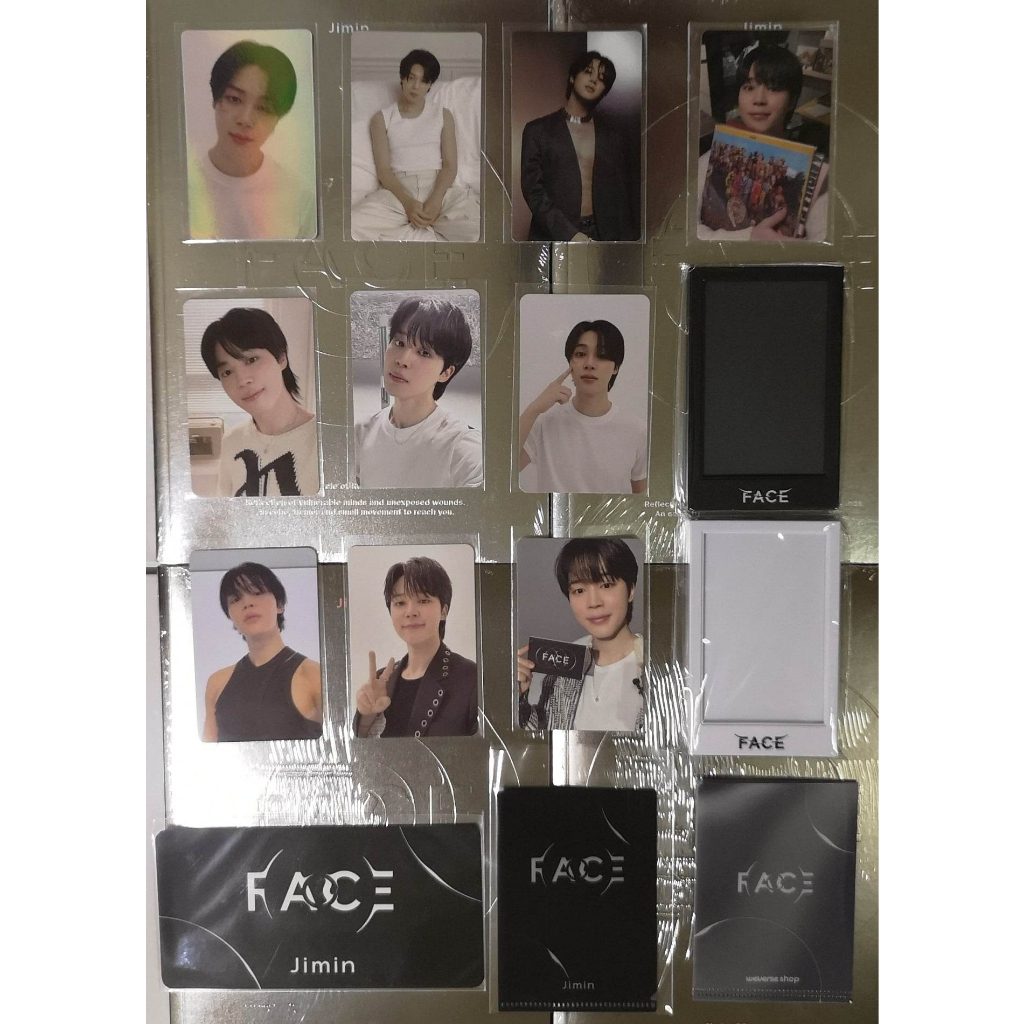 BTS Jimin [FACE] POB Soundwave M2U Weverse Ktown4u Aladin Early Bird Preorder Benefit Solo