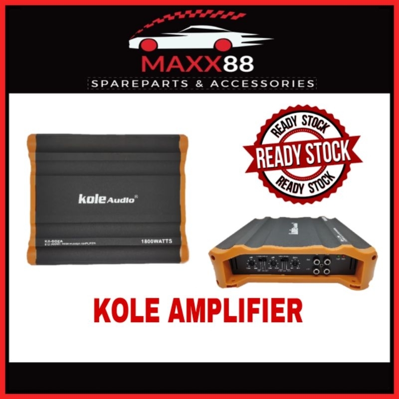 KOLA AUDIO KA602A 2CHANNEL POWER AMPLIFIER Shopee Malaysia