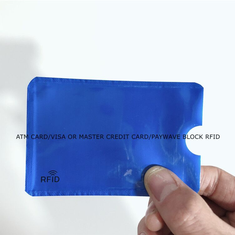 VIP ANTI RFID Signal Blocker ATM Card Protector Anti Theft Credit Card ...