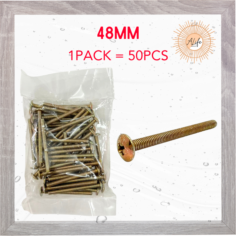 ALife M4 Round Head Screw High Quality Furinture Wood Skru Kepala Bulat ...