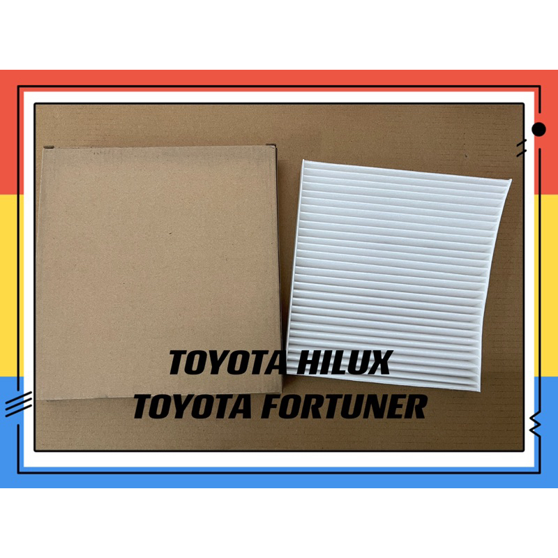 TOYOTA HILUX/FORTUNER CAR AIR COND FILTER/HAWA DINGIN KERETA TAPIS