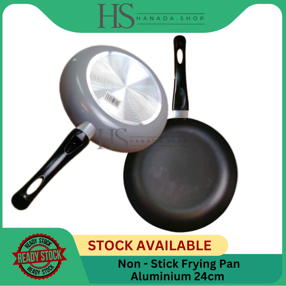 Aluminium 24cm Non Stick Coating Fry Pan Cookware Tool Shopee Malaysia