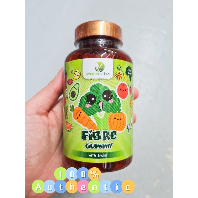 Garden of Life Fibre Gummies 80's 🔥 Inulin 🔥 gluten gelatin free