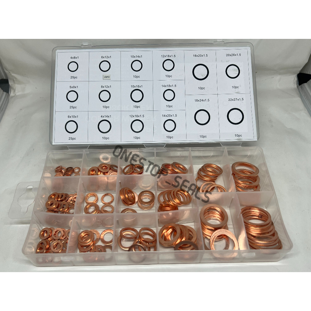 COPPER WASHER BOX (220 PCS) Shopee Malaysia