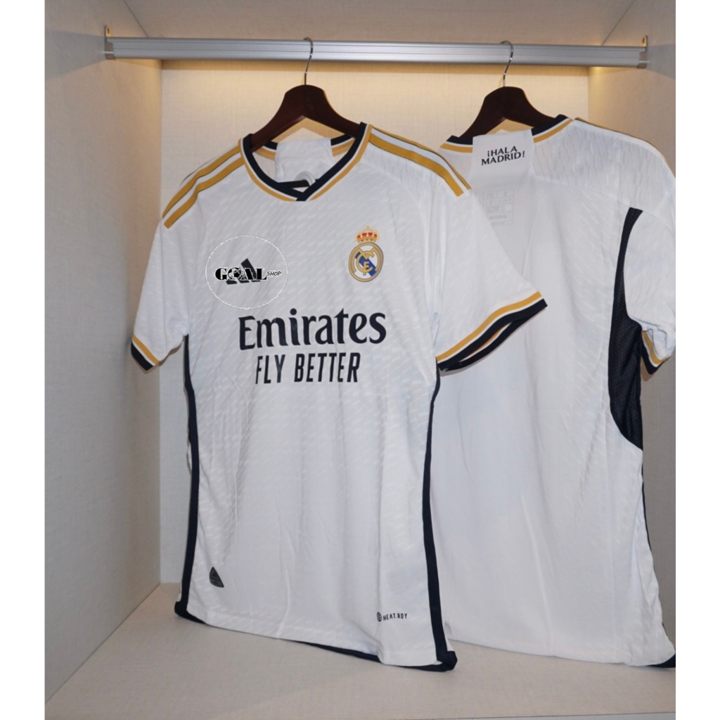 *NEW PLAYER ISSUE* 23/24 RM Home Jersey Real Madrid Home Jersey Hala ...