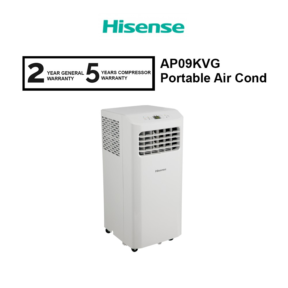 Midea / Hisense Portable Air Cond 1.0HP MPF09CRN1 / AP09KVG