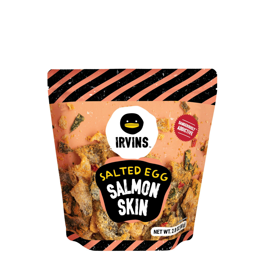 IRVINS SALTED EGG SALMON SKIN 80G | Shopee Malaysia