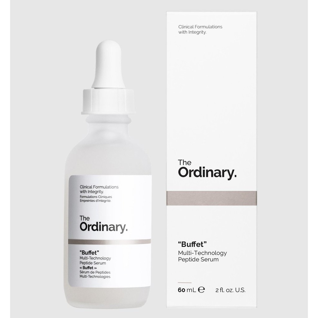 THE ORDINARY Buffet Multi-Technology Peptide Serum 60ml | Shopee Malaysia