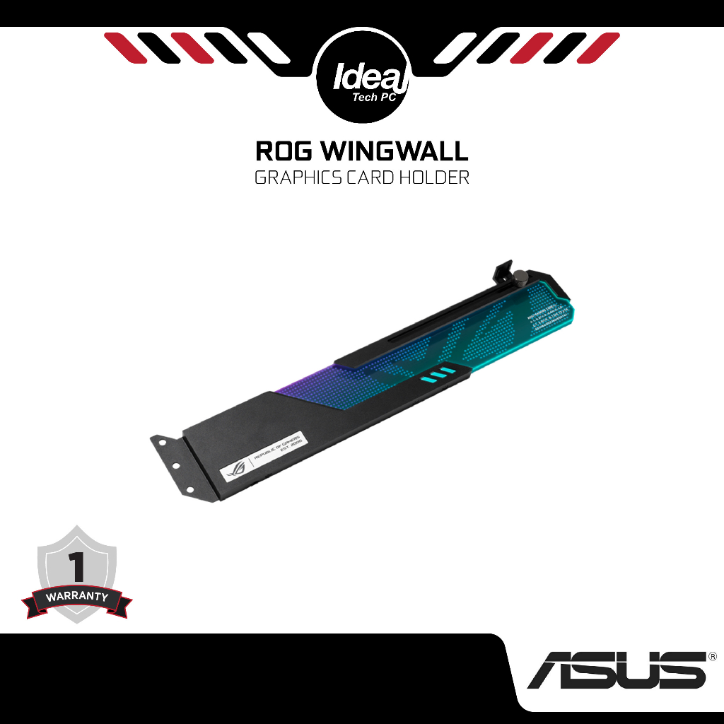 ASUS ROG Wingwall Holder Graphic Card Holder Shopee Malaysia