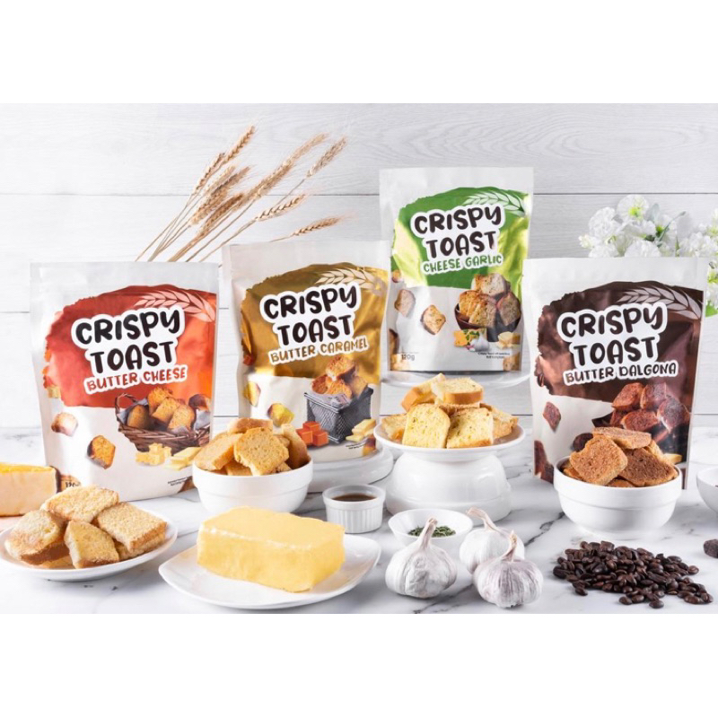 CRISPY TOAST (ROTI KERING BERPERISA) | Shopee Malaysia