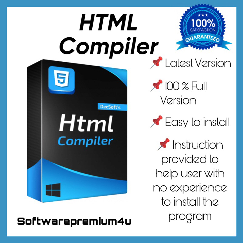 HTML Compiler v2023.9 (2023) 🔥【Latest】🔥 | Shopee Malaysia