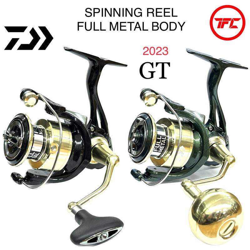 Moulinet Toupie Daiwa GS-60, Corps Métal Doré Vintage, Super état, Fabrication Japon