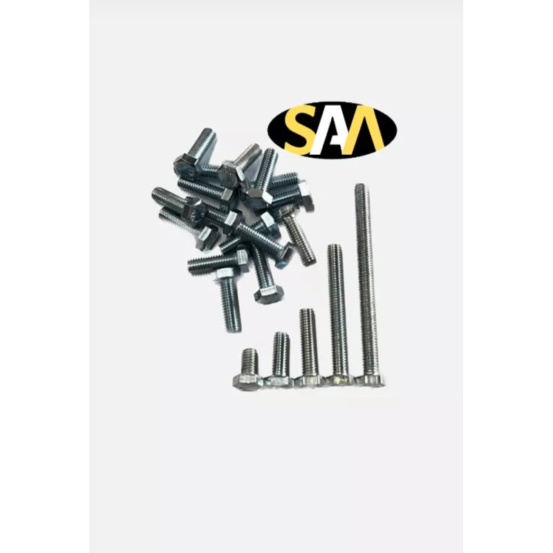Hexagon Bolt M6 Screw 10mm Skru Shopee Malaysia